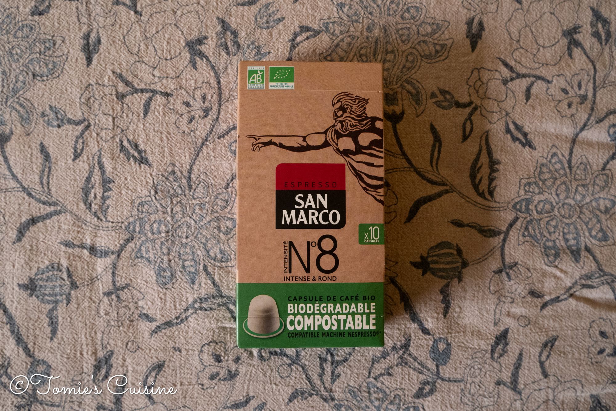 Nos cafés - Capsules compatibles Nespresso® - BIO N°8 - Café San Marco