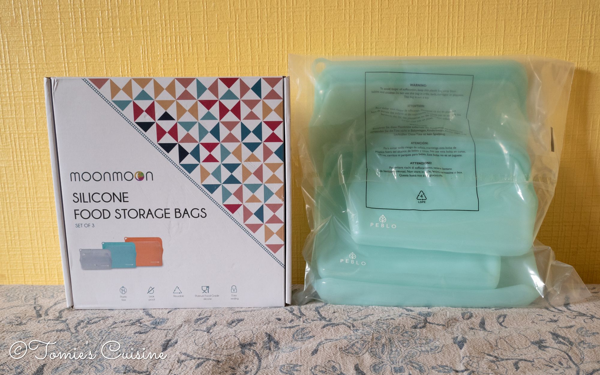 Moonmoon and Peblo packaging