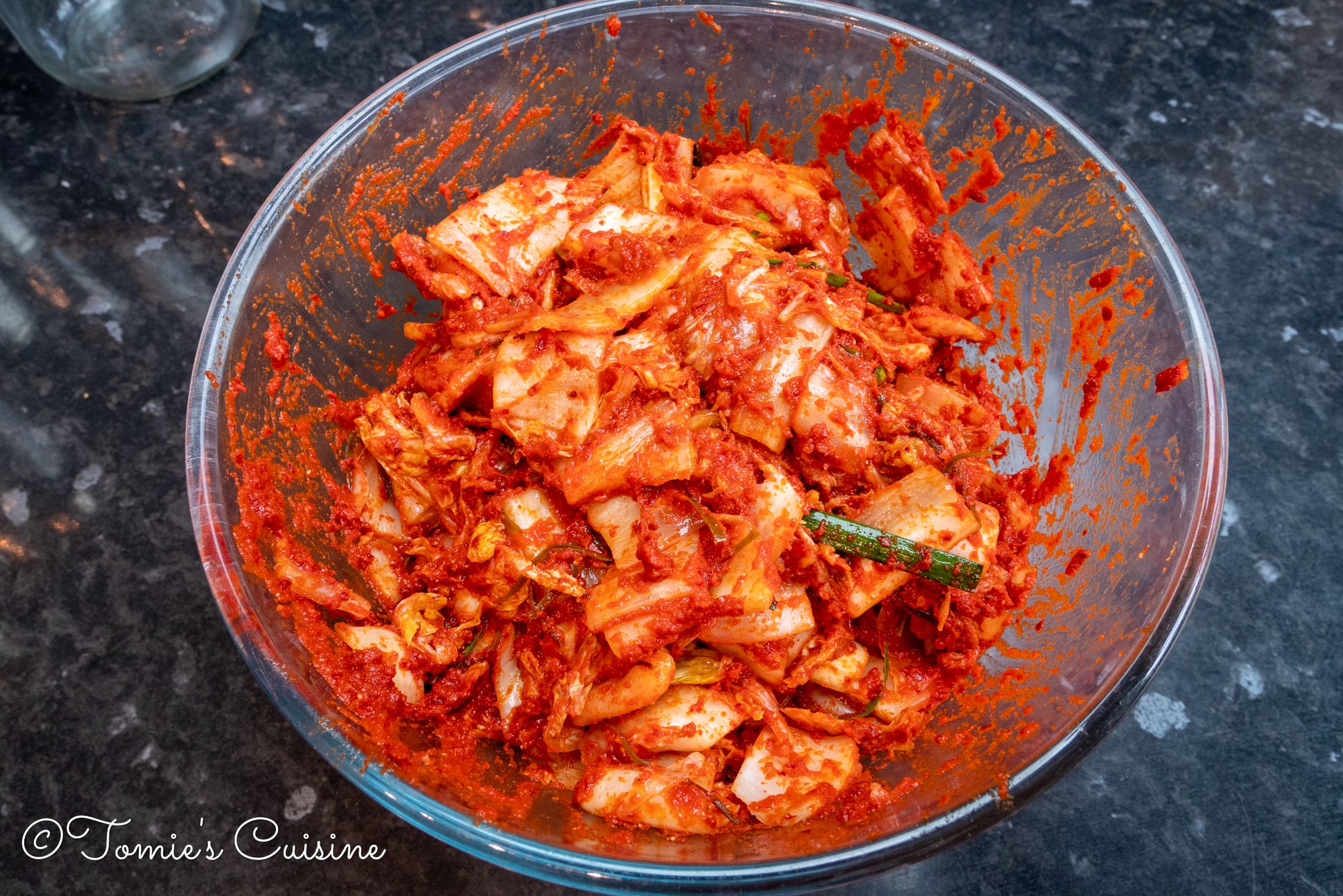 Homemade vegan kimchi recipe with a twist