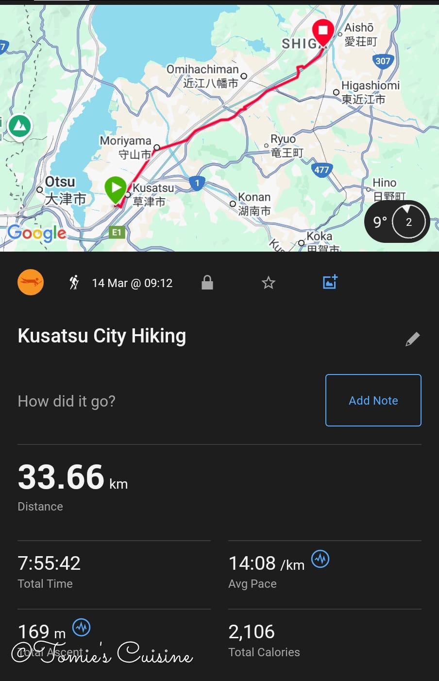 Nakasendo Day 2/19: Kusatsu to Echigawa in Shiga Prefecture