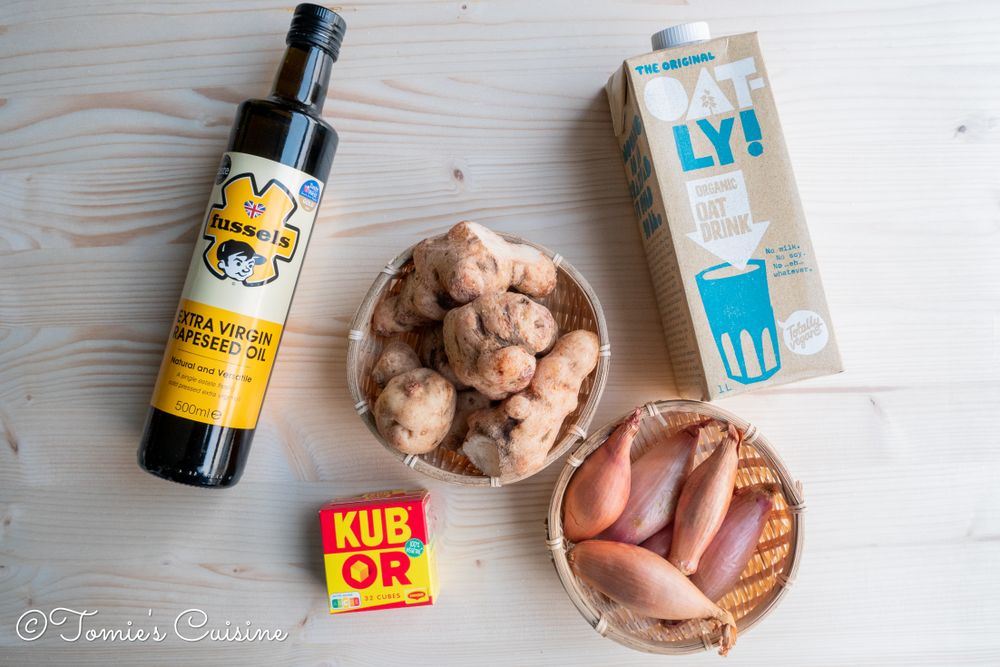 Jerusalem artichoke soup recipe Tomie's Cuisine