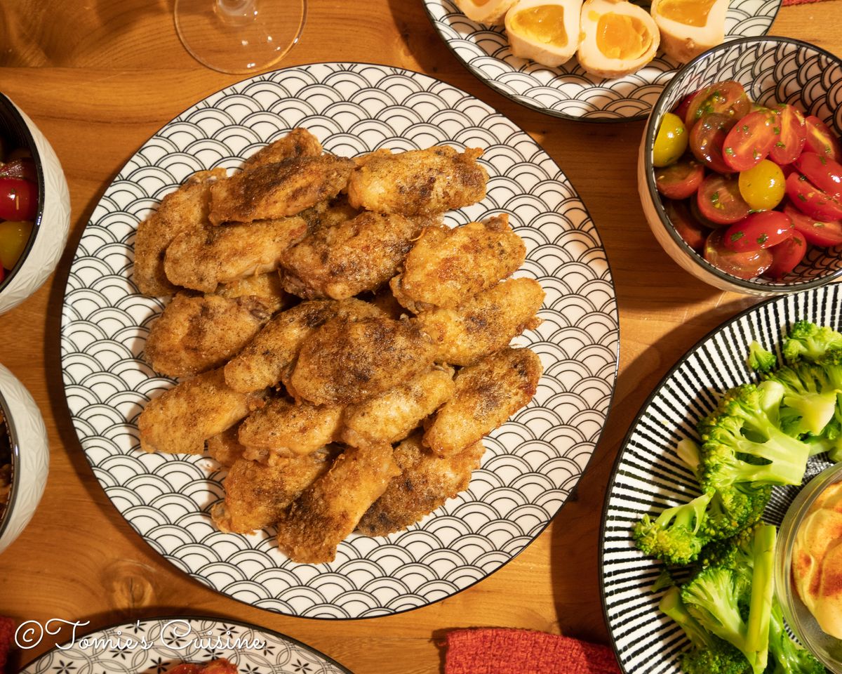 Tebasaki chicken wings, a great dinner idea for a movie night