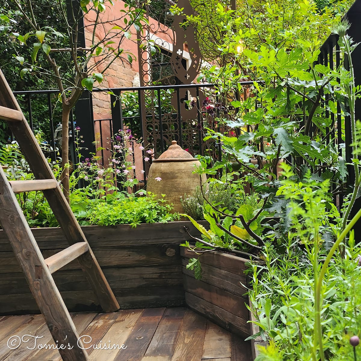 Terracotta food compost