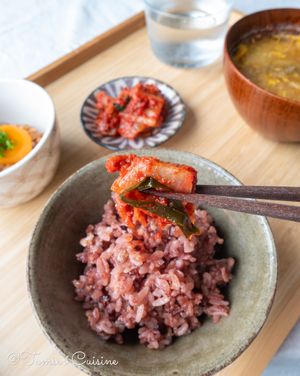 Homemade vegan kimchi recipe with a twist