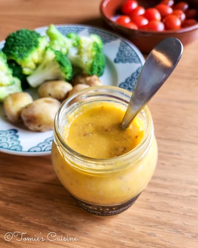 Nutricious carrot dressing